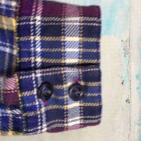 Patagonia Womans 2 X Small J Ford Organic Cotton Flannel Long Sleeve Button Down - Picture 4 of 5